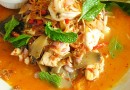 ยำหัวปลีต้ม (ยำหัวปลี – สูตร 1)