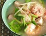 ข้าวต้มกุ้ง-เห็ดหอมสด