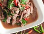 Sirloin ผัดใบโหระพา