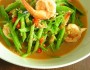 ก้านผักบุ้งจีนผัดกะปิ