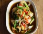 เนื้อปลากะพงผัดพริกไทยดำ
