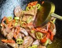 ตับหมูผัดพริกสด